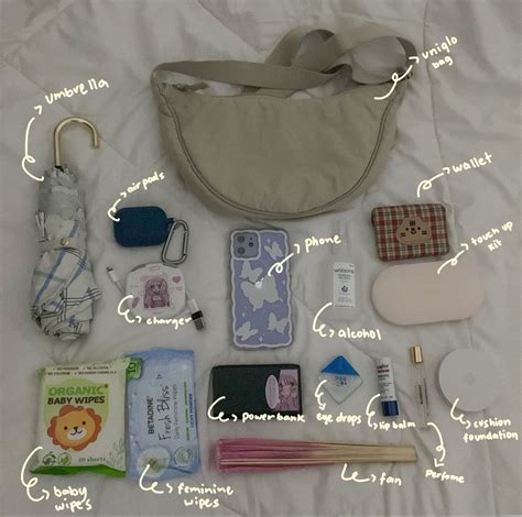 whats in my uniqlo bag